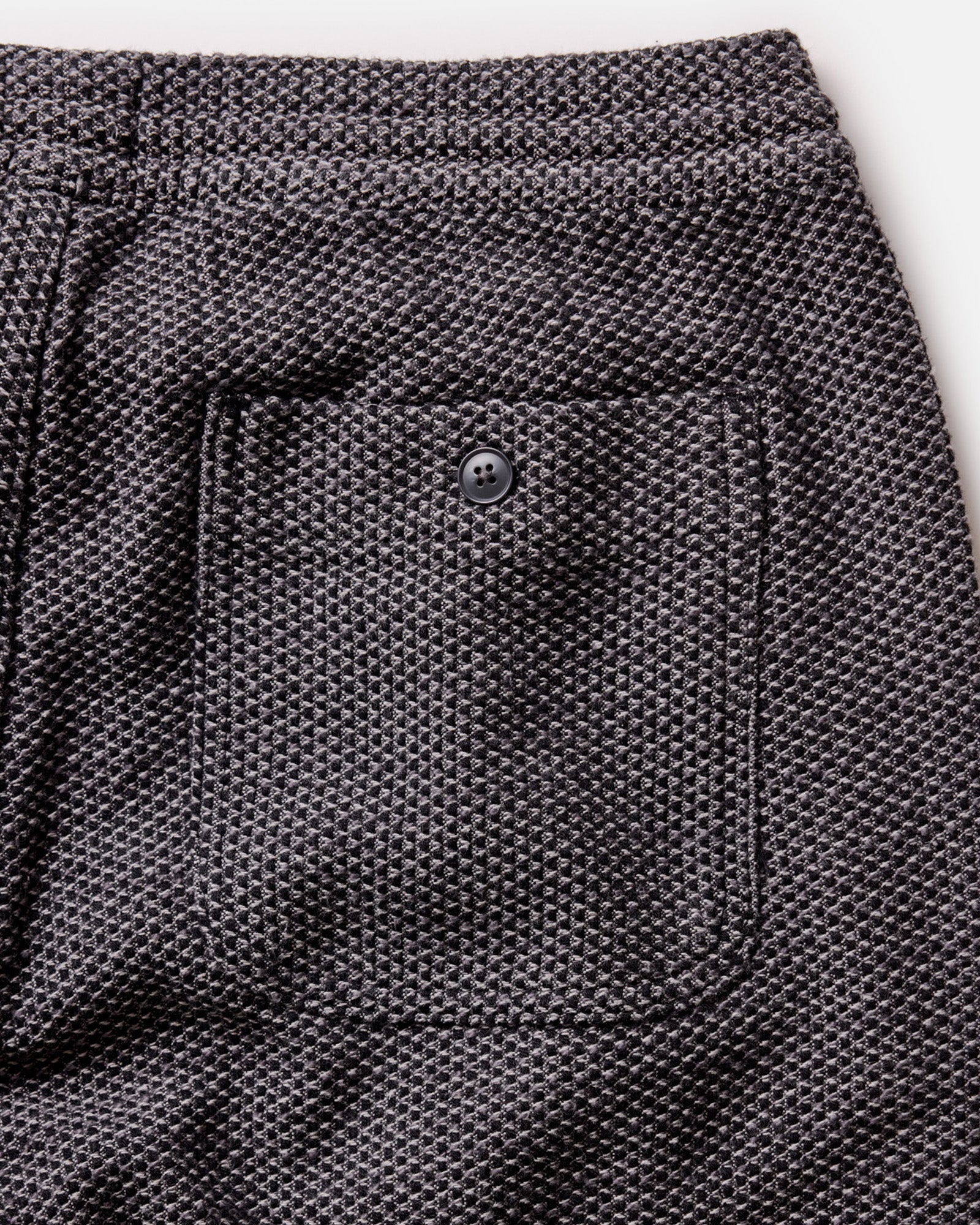 The Apres Pant in Charcoal Sashiko