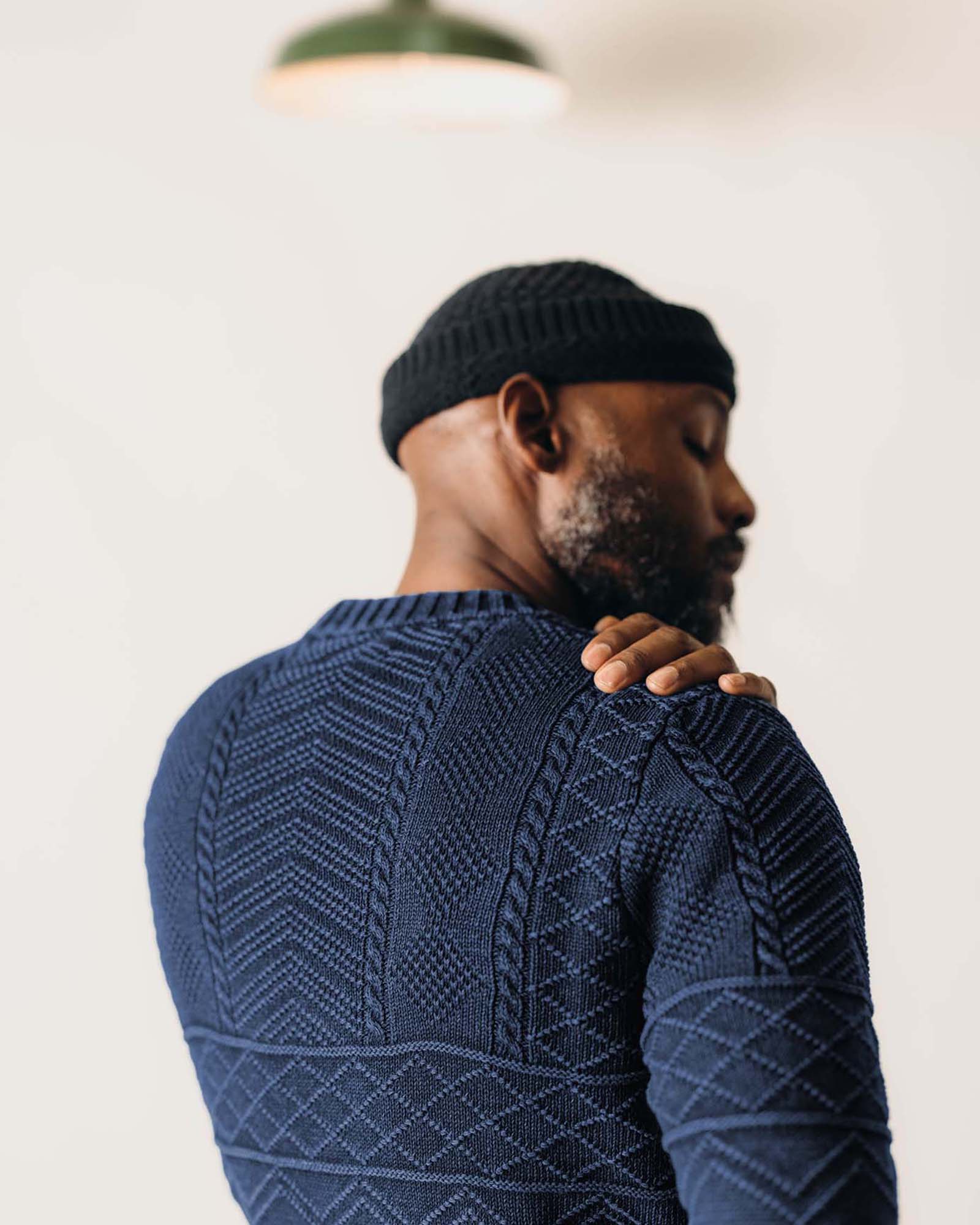 The Bedford Sweater in Navy