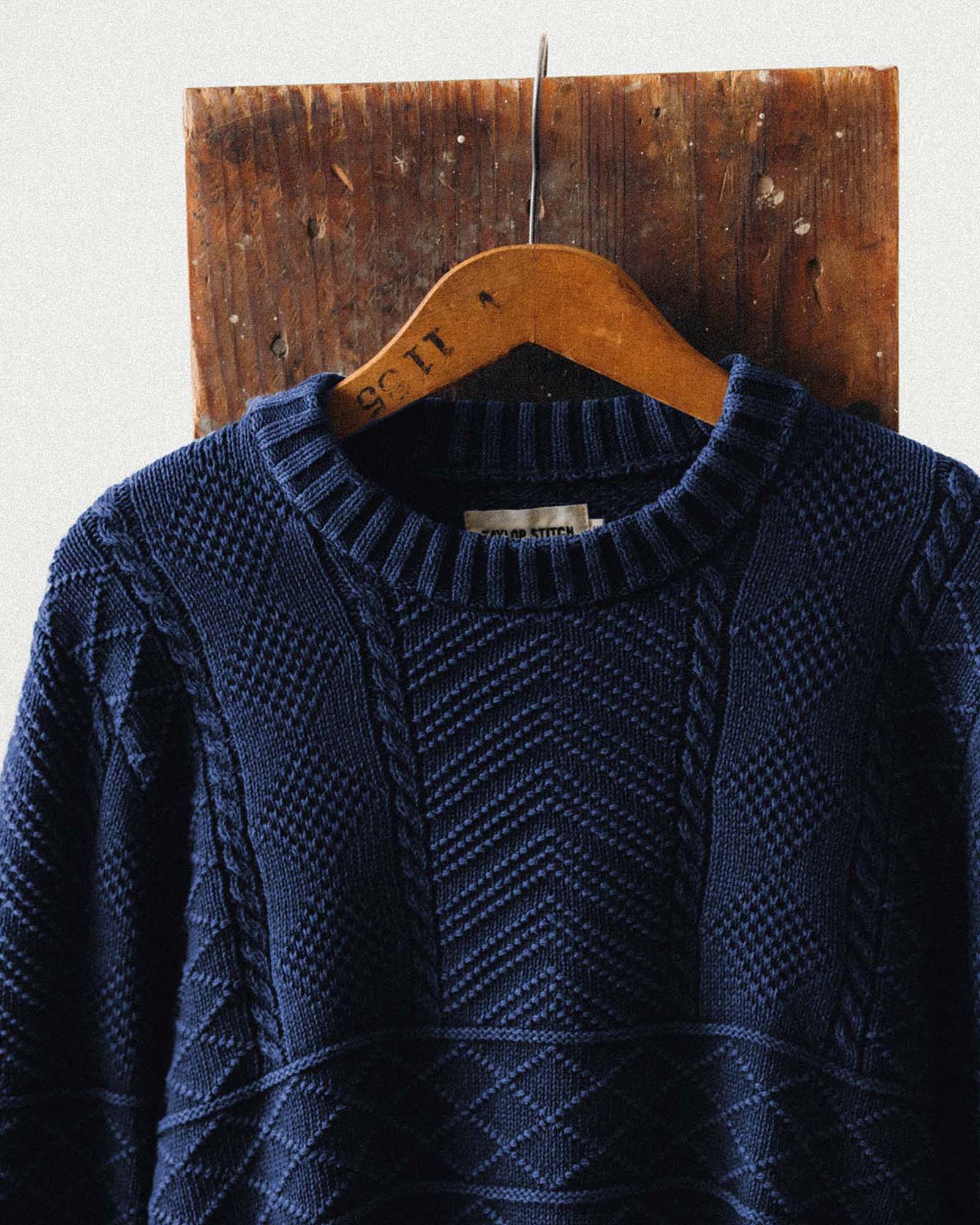 The Bedford Sweater in Navy