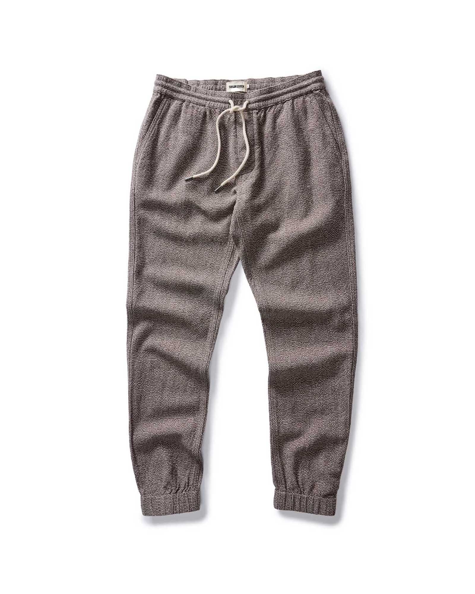 The Apres Pant in Granite Linen Tweed