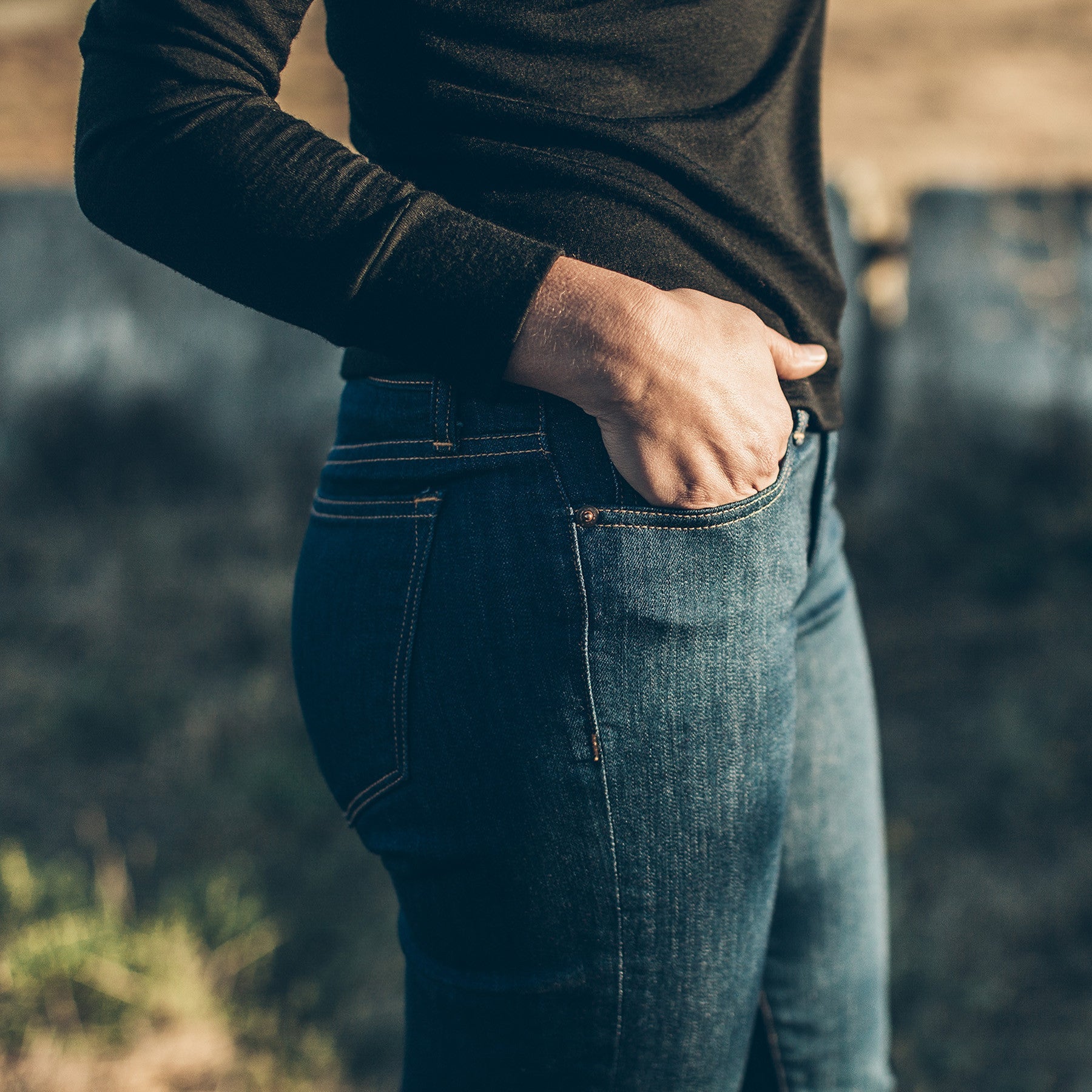 The Adler Jean in Indigo