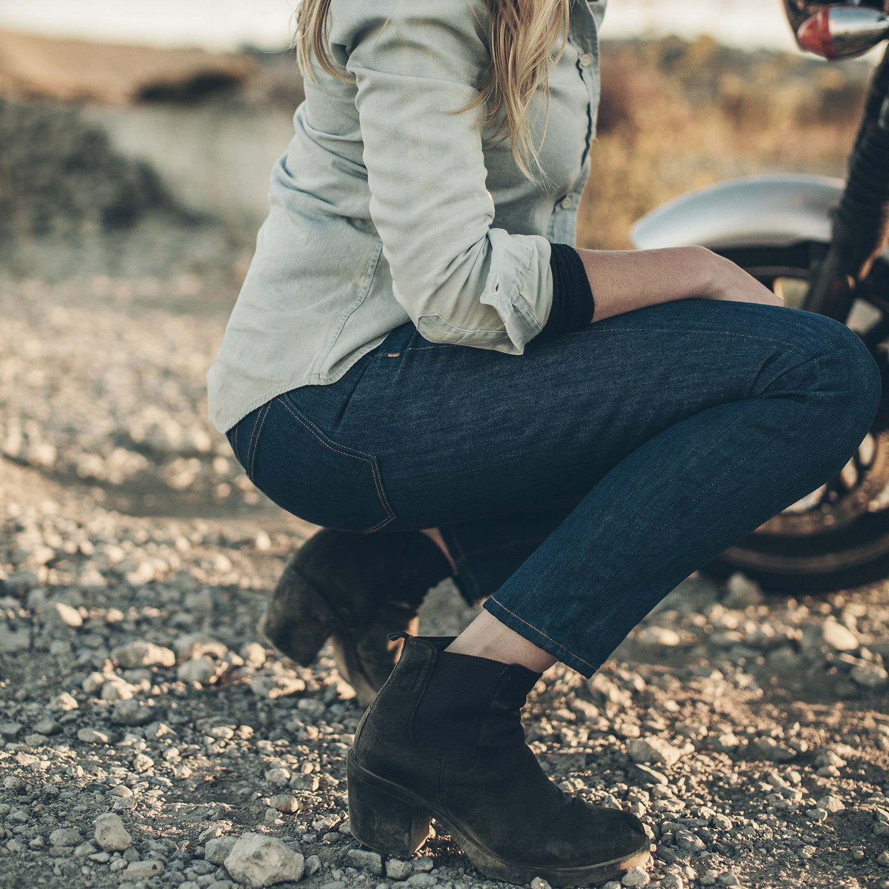 The Adler Jean in Indigo