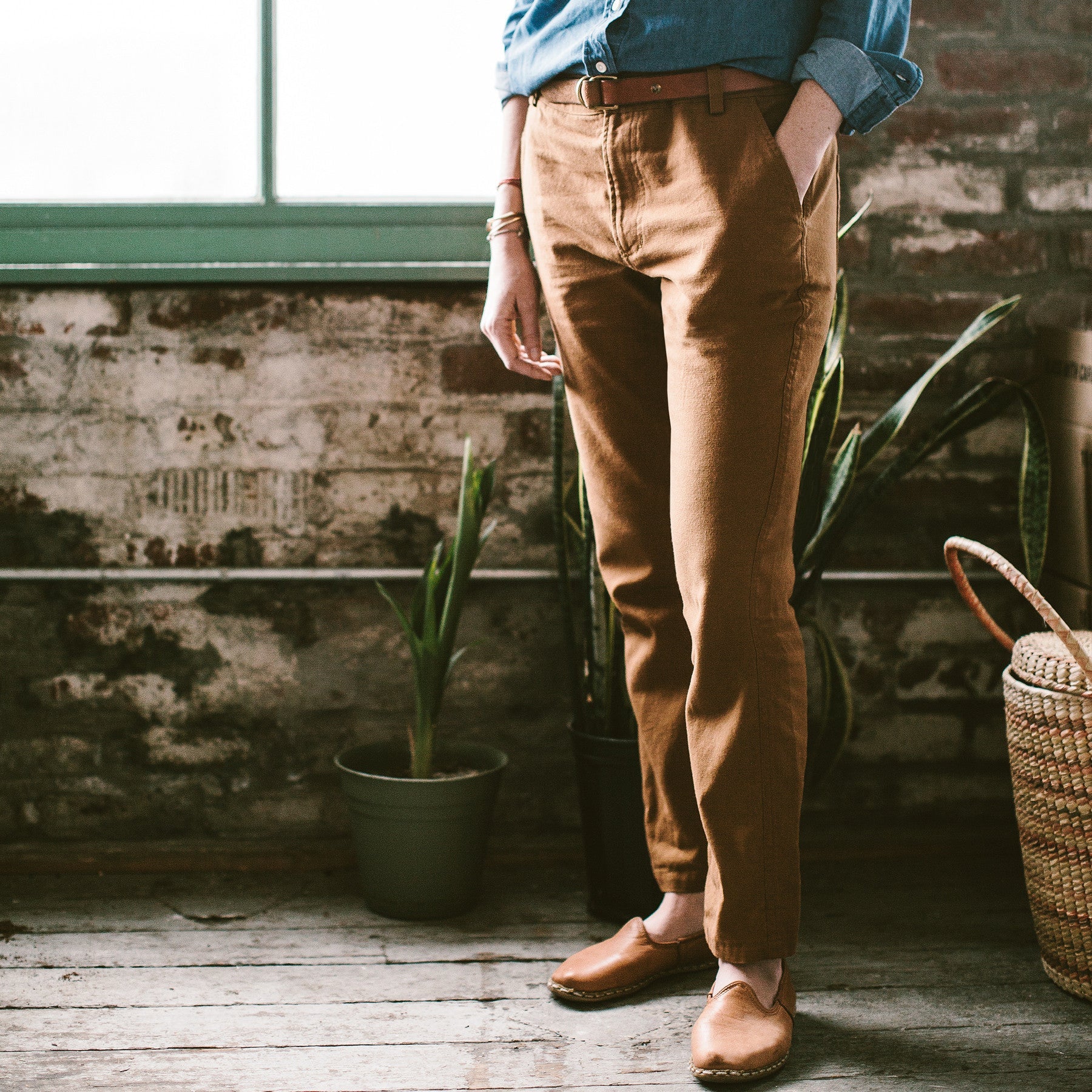 The Abel Pant in Camel