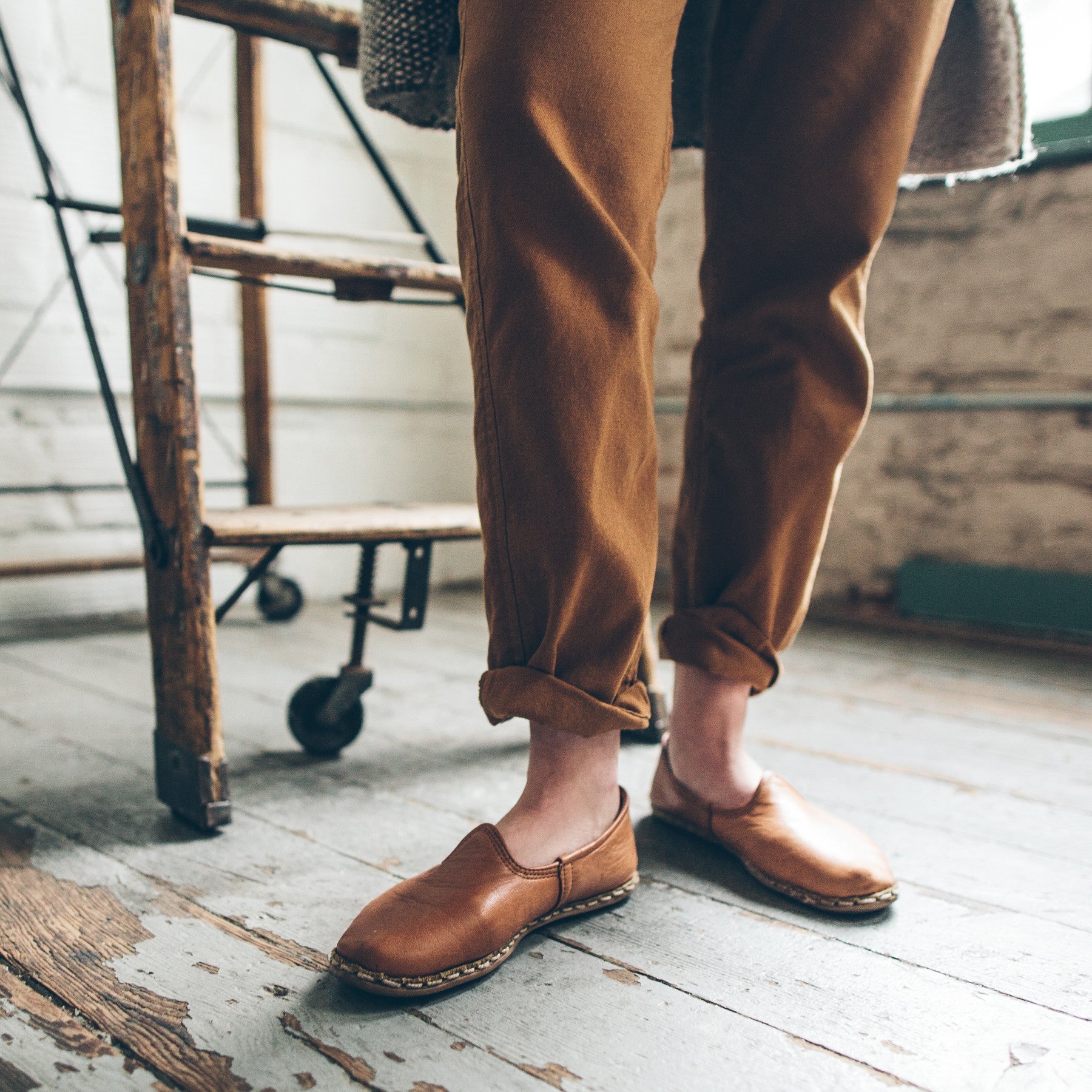The Abel Pant in Camel