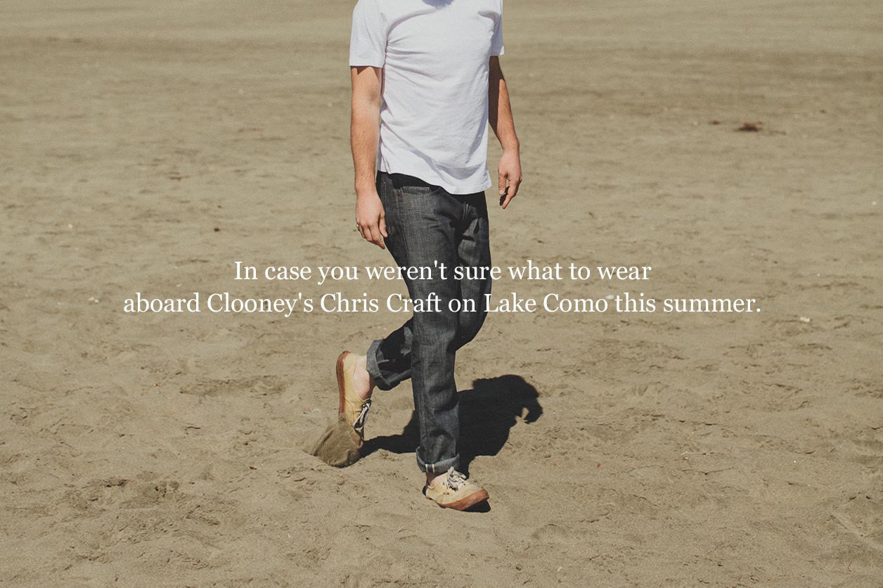 9 Oz. Candiani Italian Selvage Chambray - Slim Fit