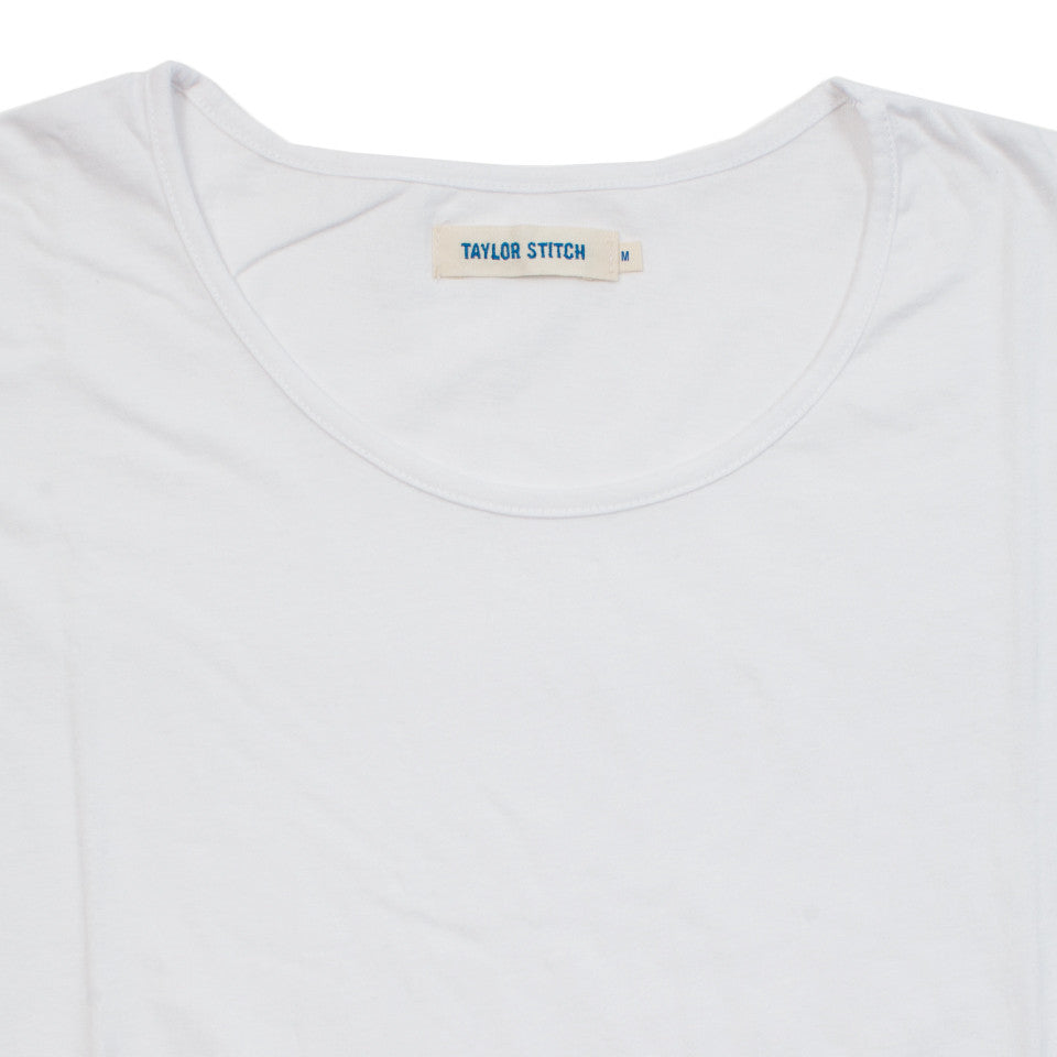 The Aidan - White Tee