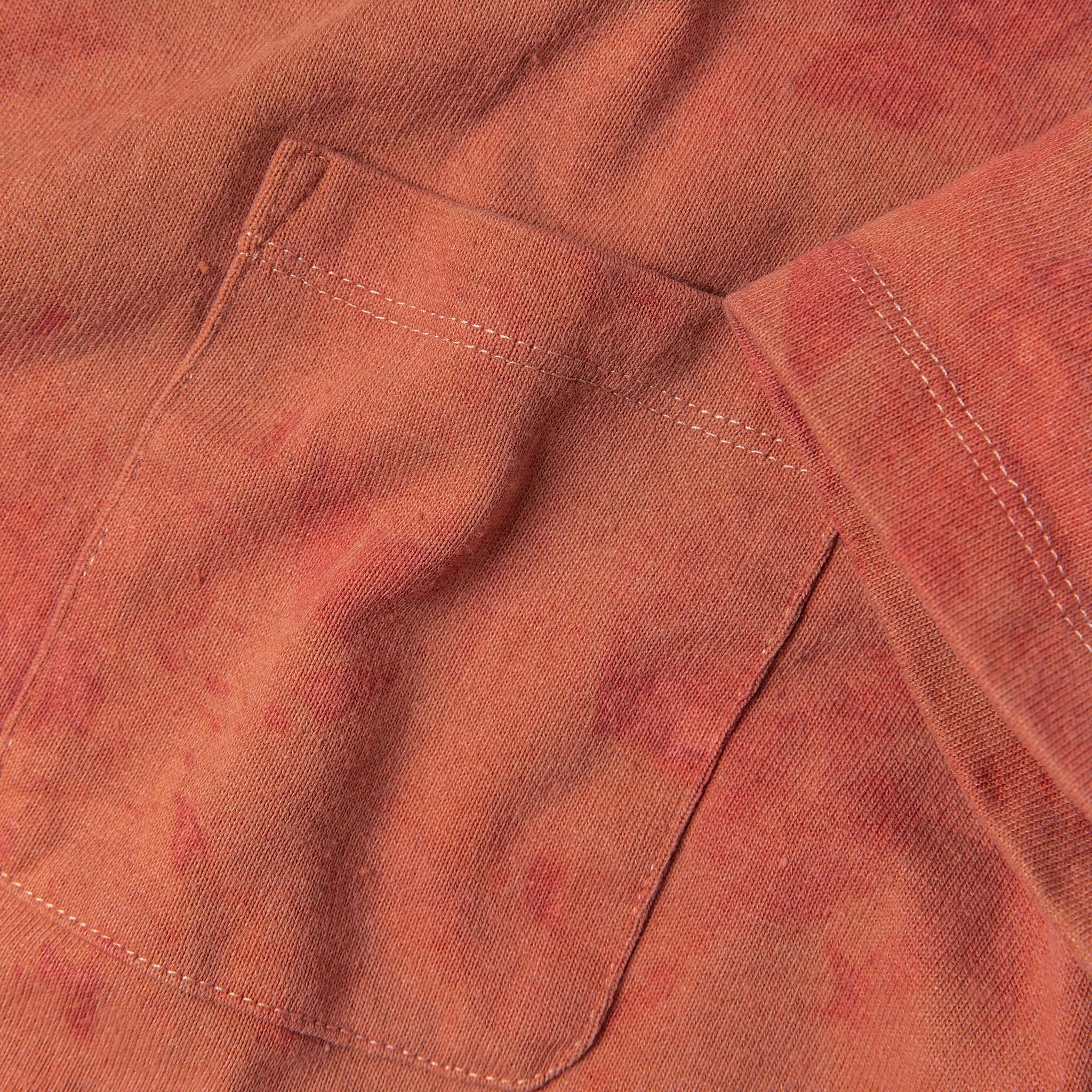 The Botanical Dye Tee in Rust