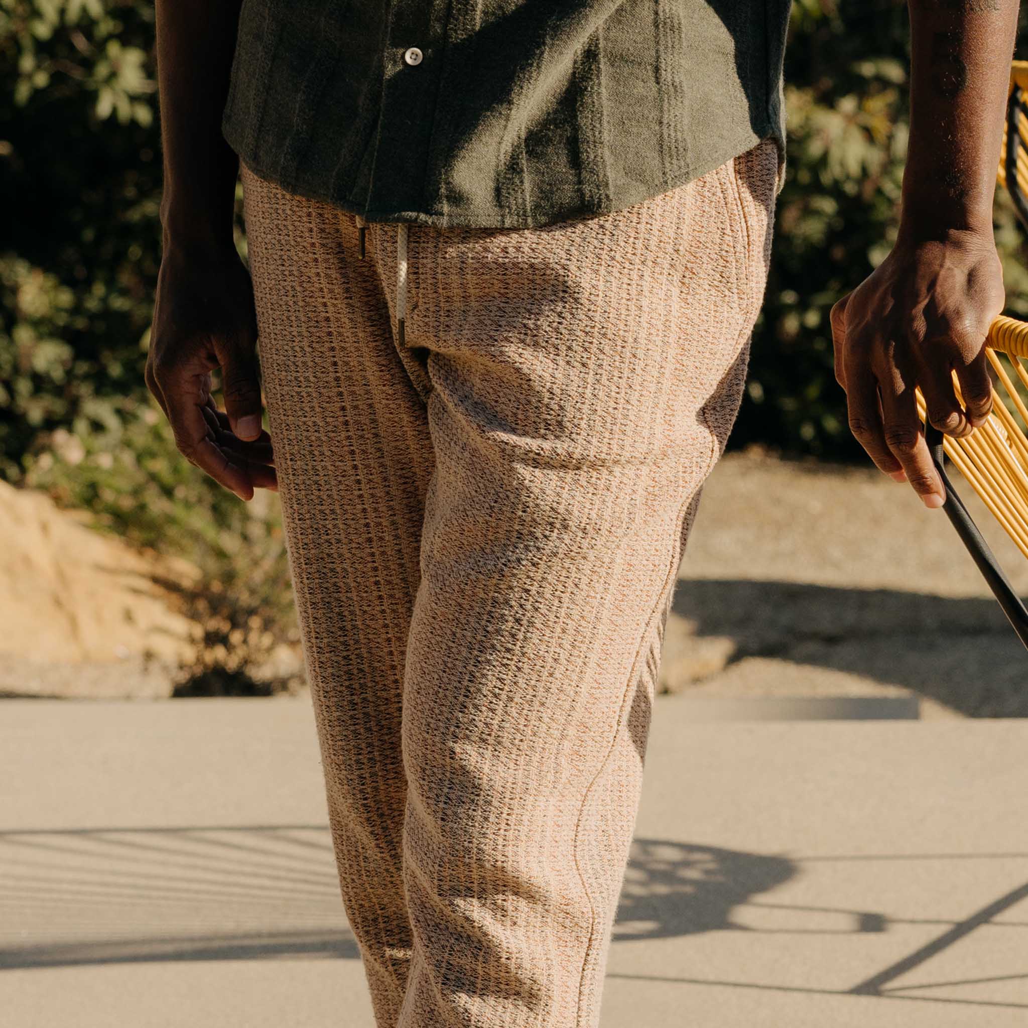 The Apres Pant in Baja Stripe