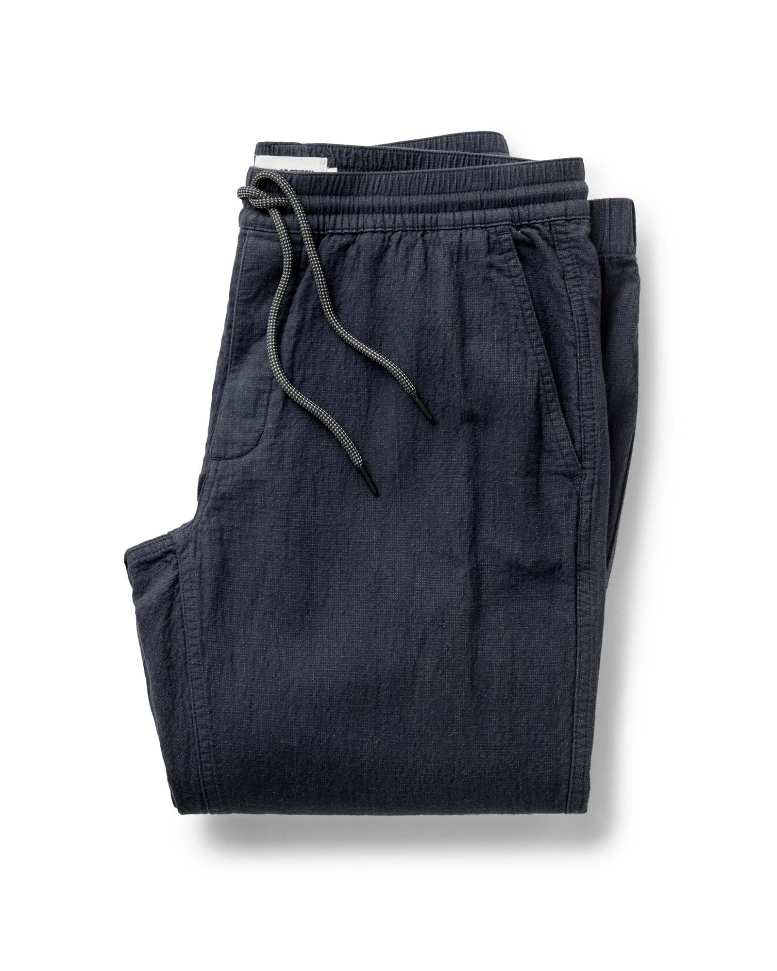 The Apres Pant in Coal Double Cloth