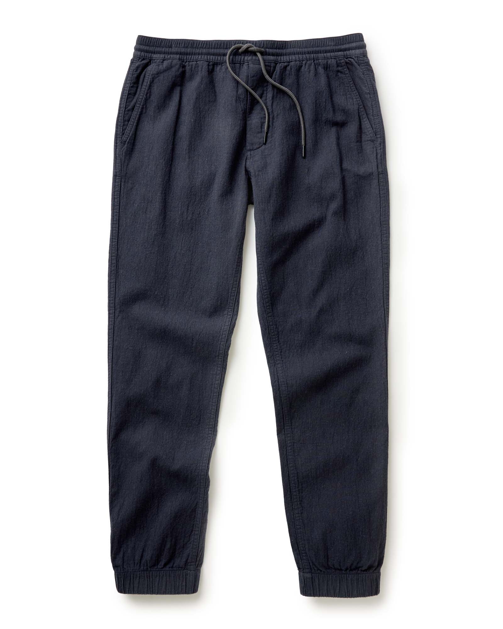 The Apres Pant in Coal Double Cloth