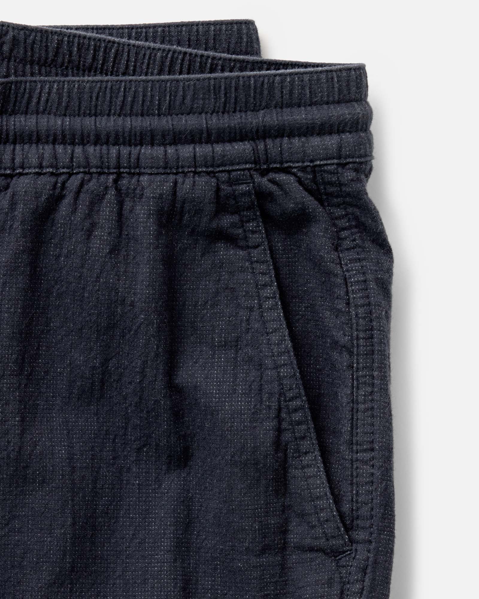 The Apres Pant in Coal Double Cloth