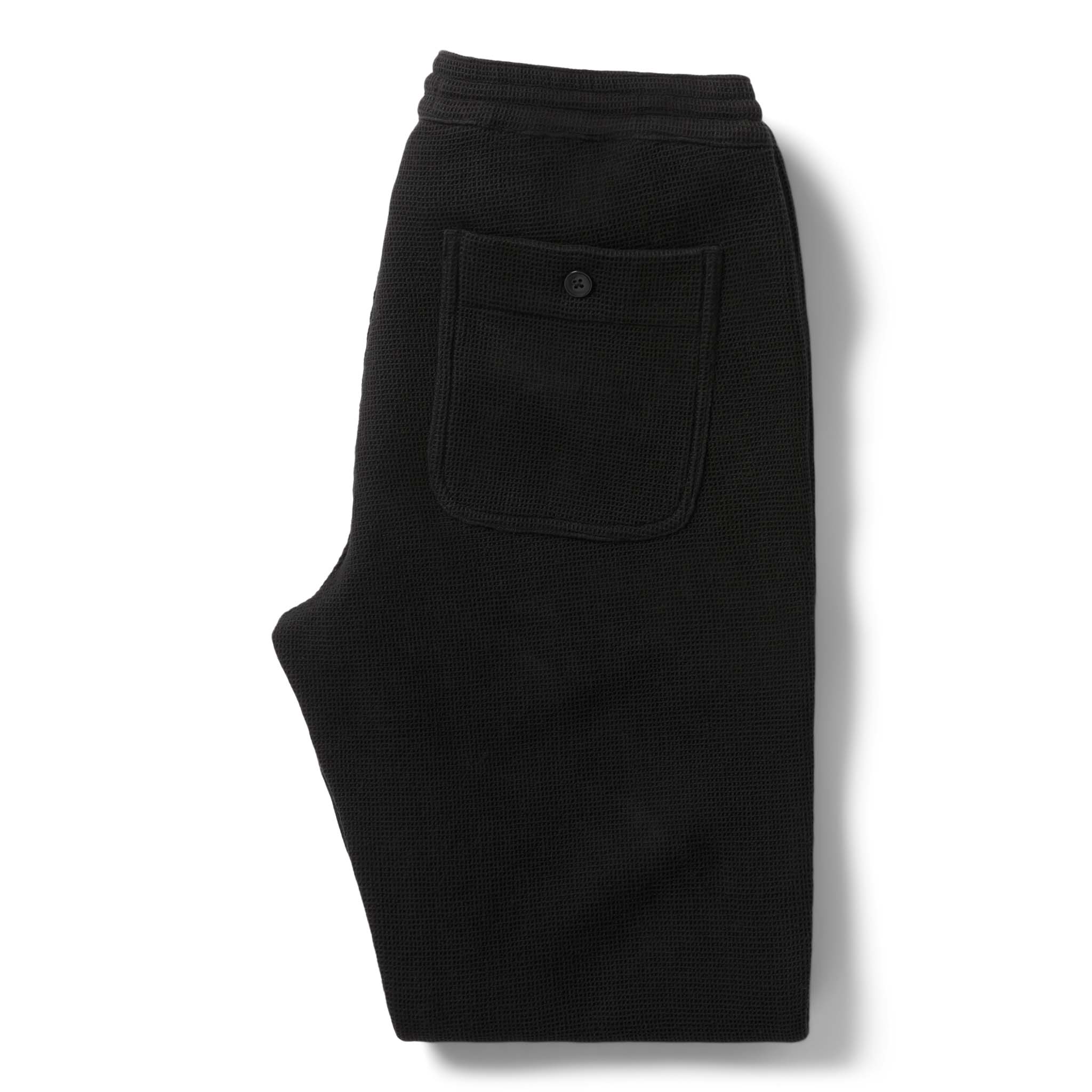 The Apres Pant in Coal Waffle