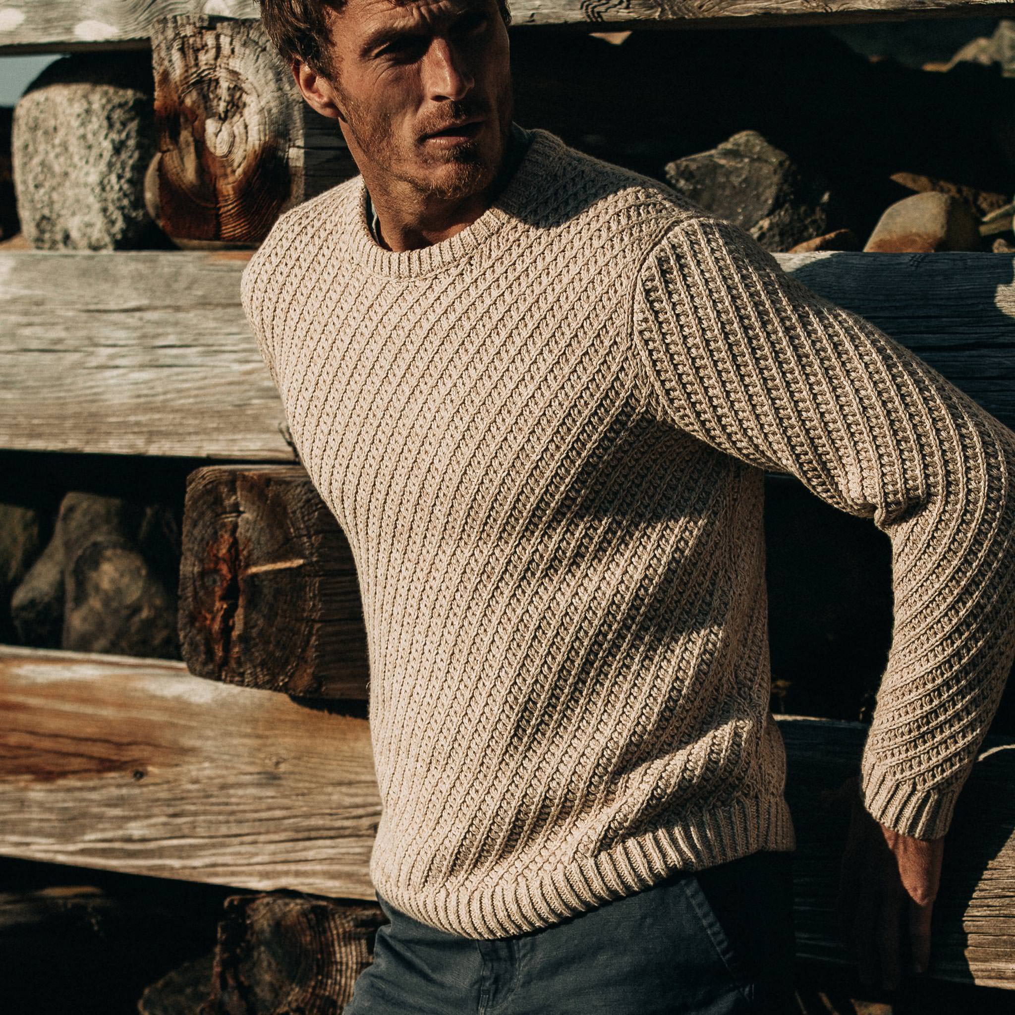 The Adirondack Sweater in Natural