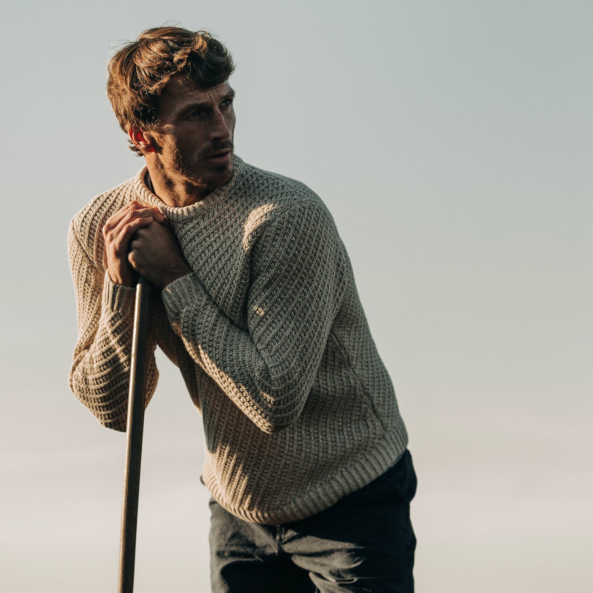 The Adirondack Sweater in Natural