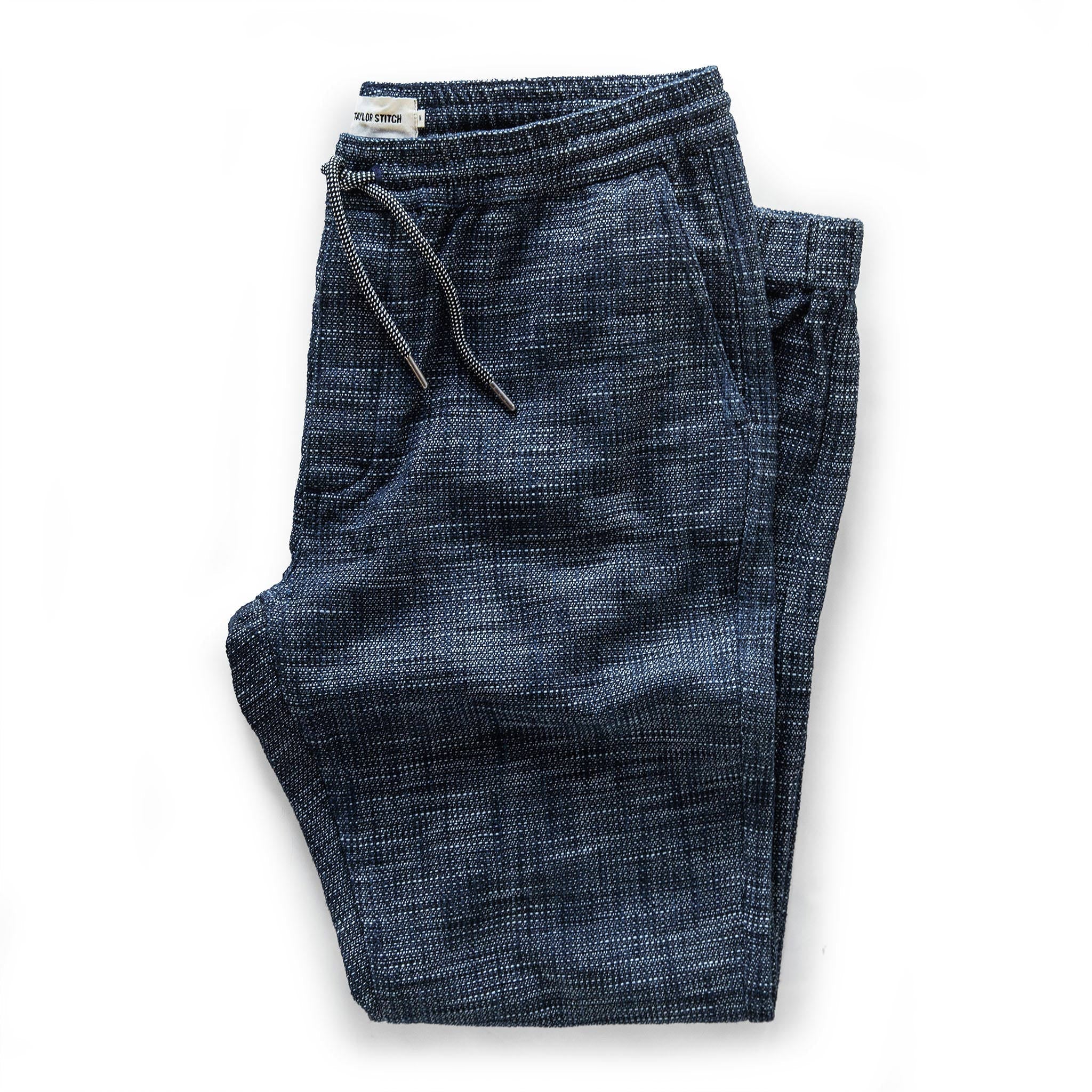 The Apres Pant in Indigo Slub