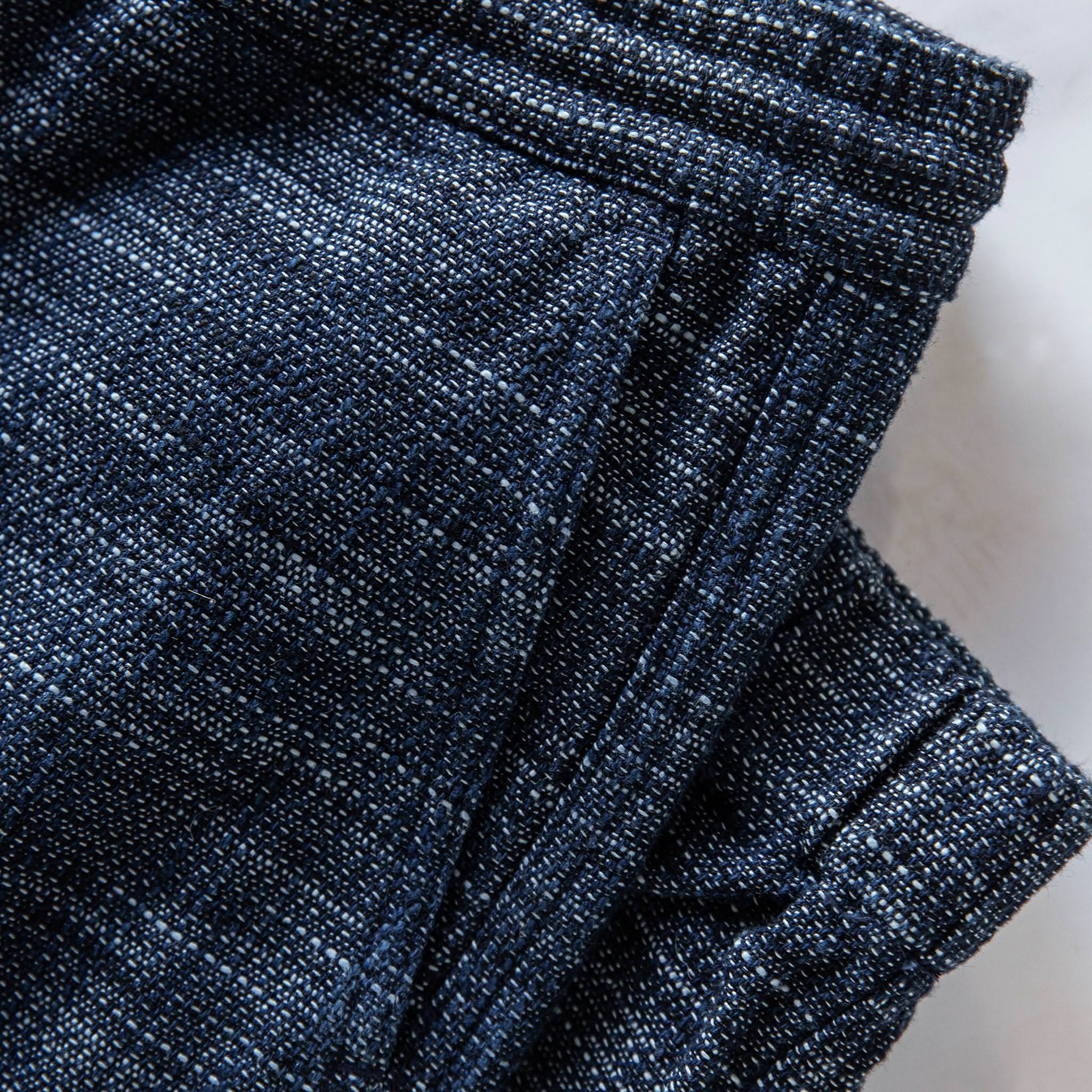 The Apres Pant in Indigo Slub