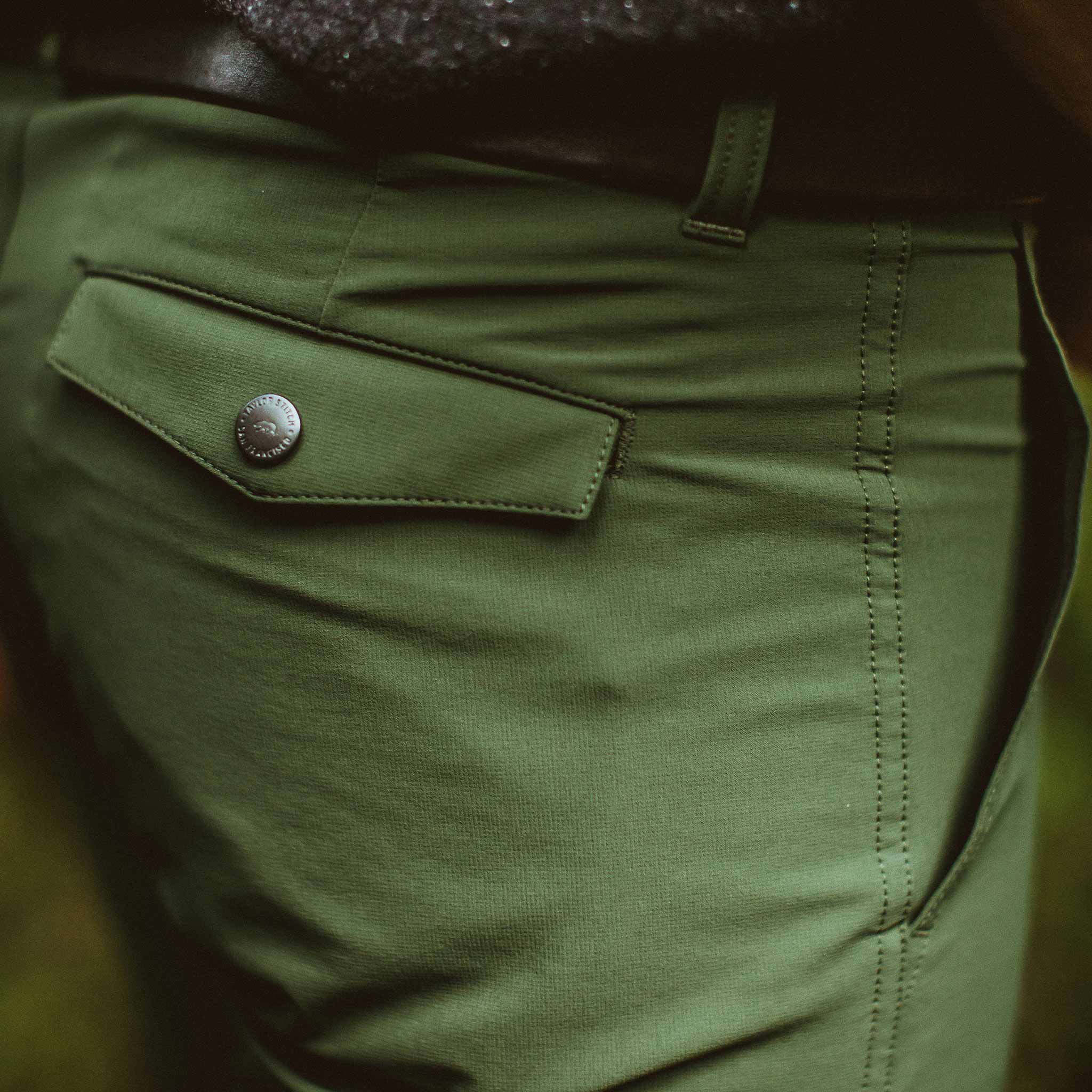 The Alpine Pant in Moss