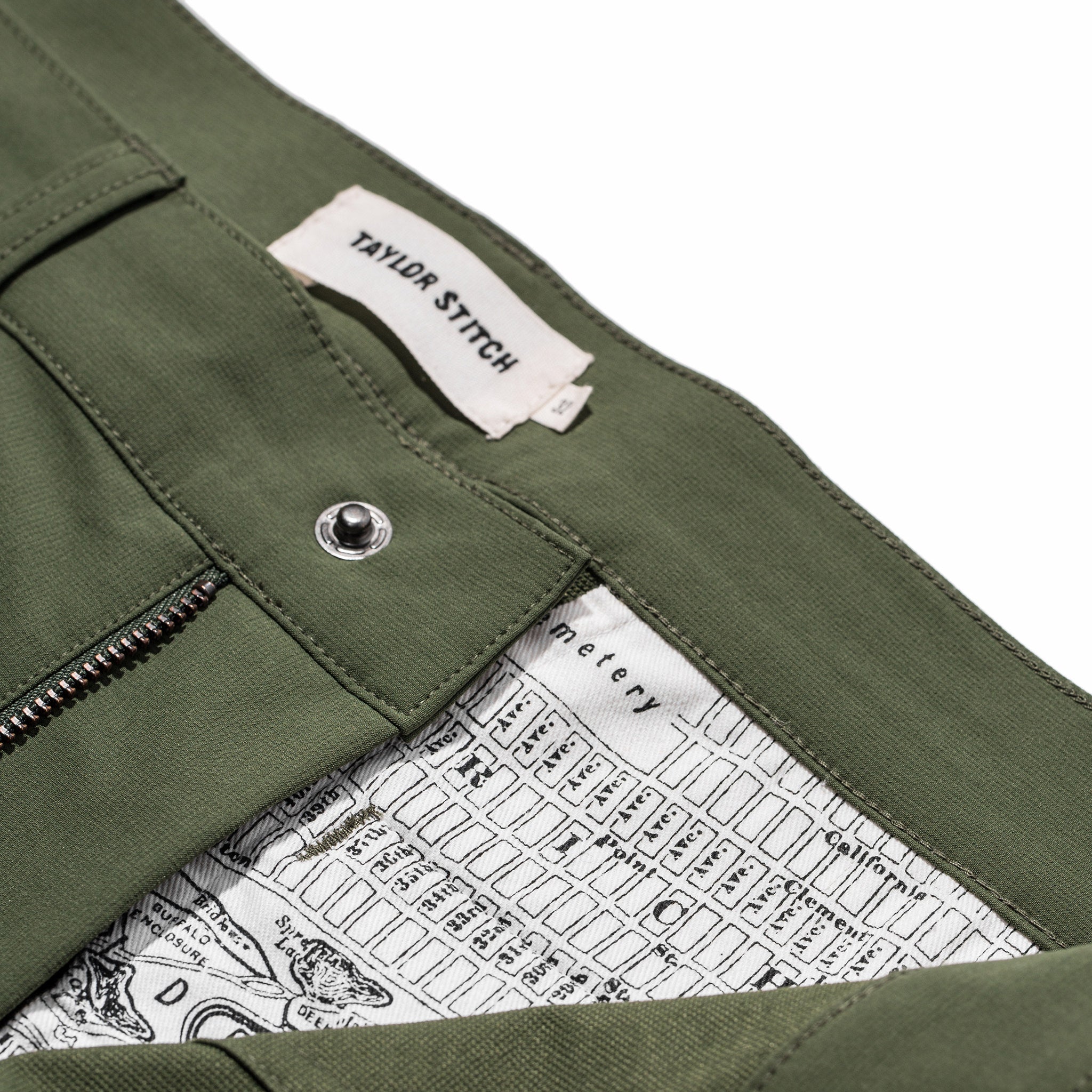 The Alpine Pant in Moss