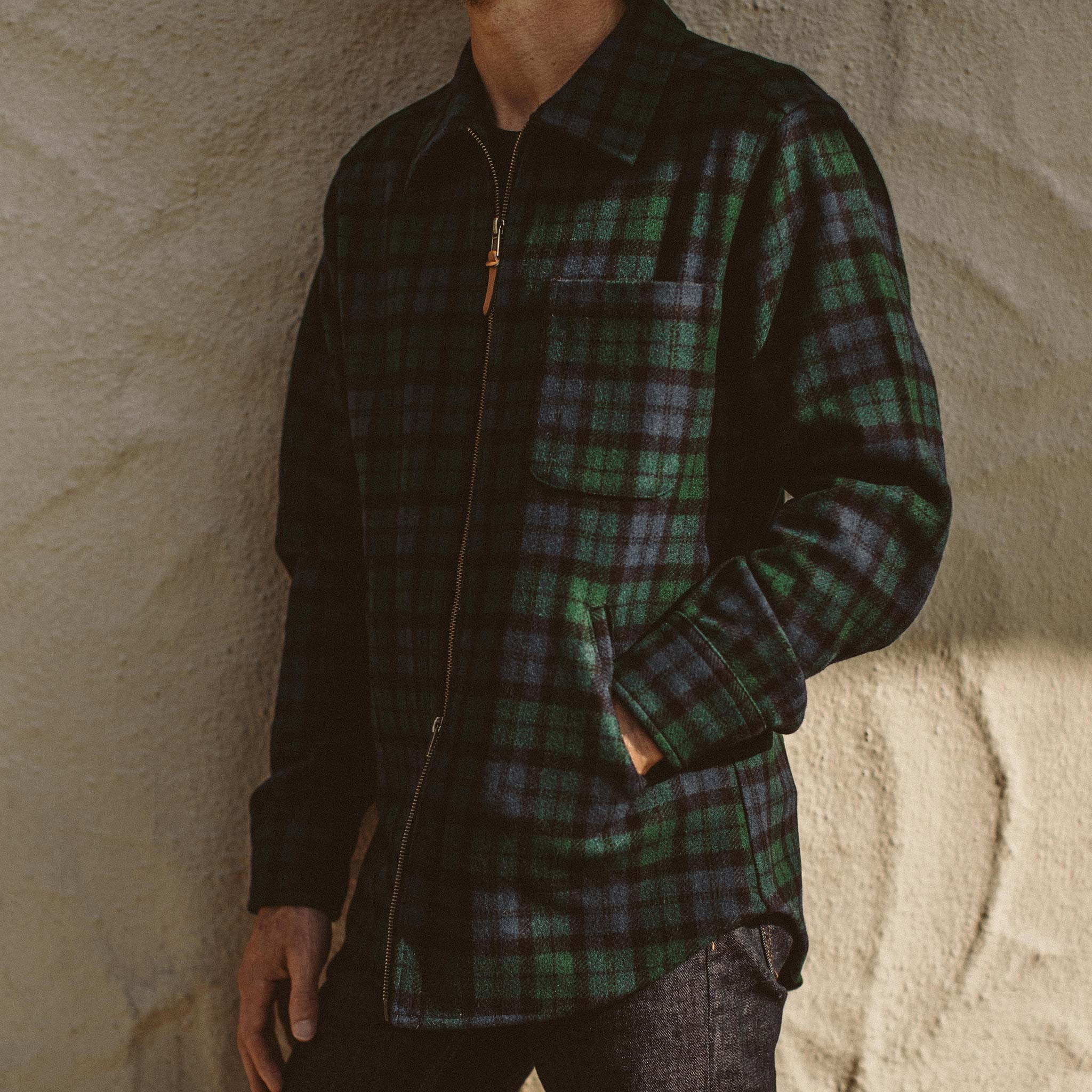 The Coit Jacket in Blackwatch Wool