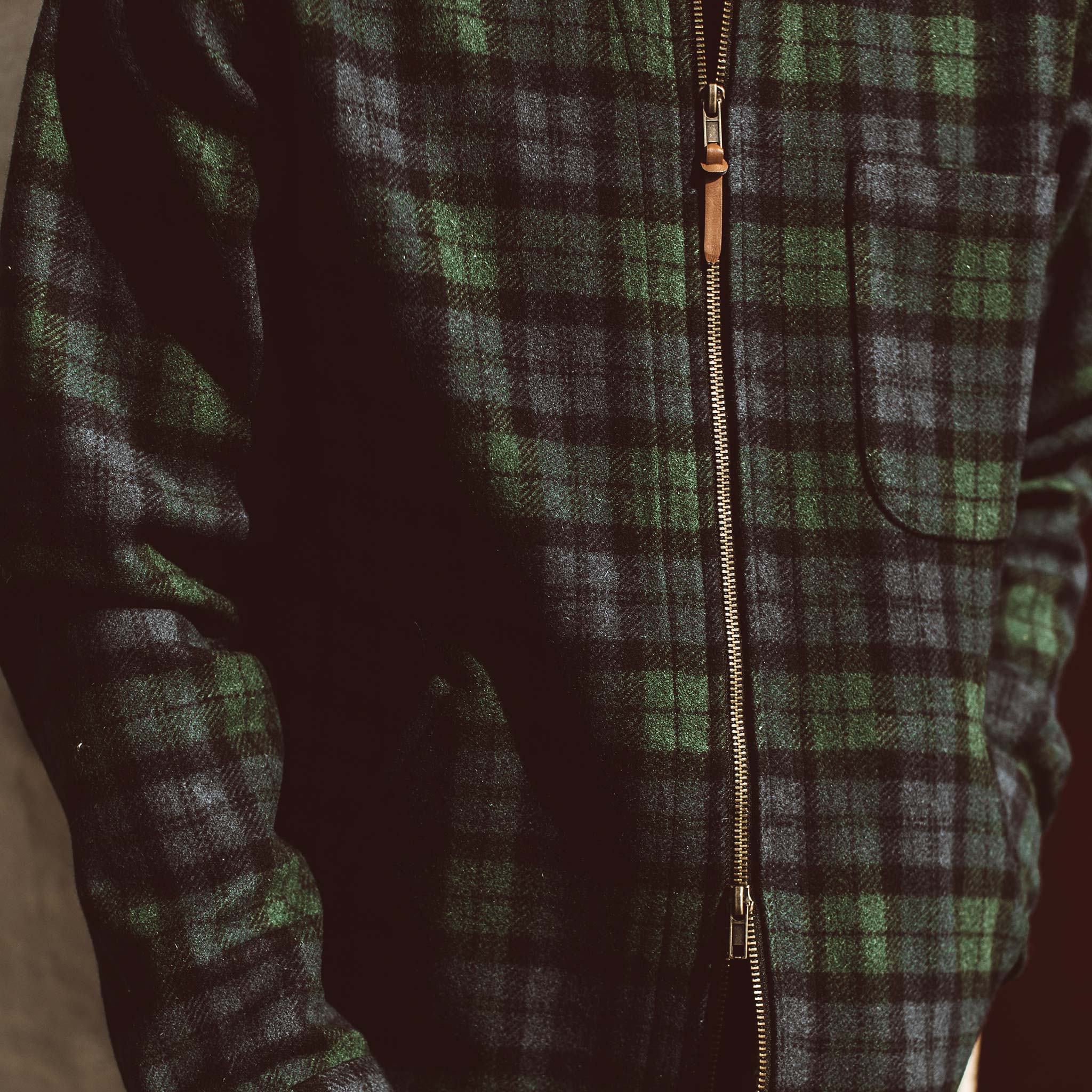 The Coit Jacket in Blackwatch Wool
