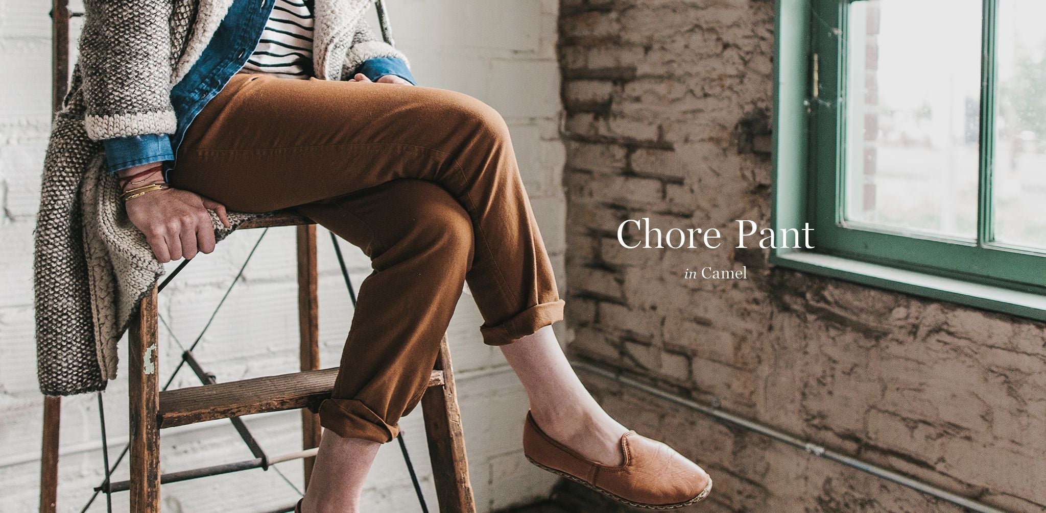 The Abel Pant in Camel